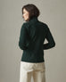Women's Moto Full Zip - Dark Forest